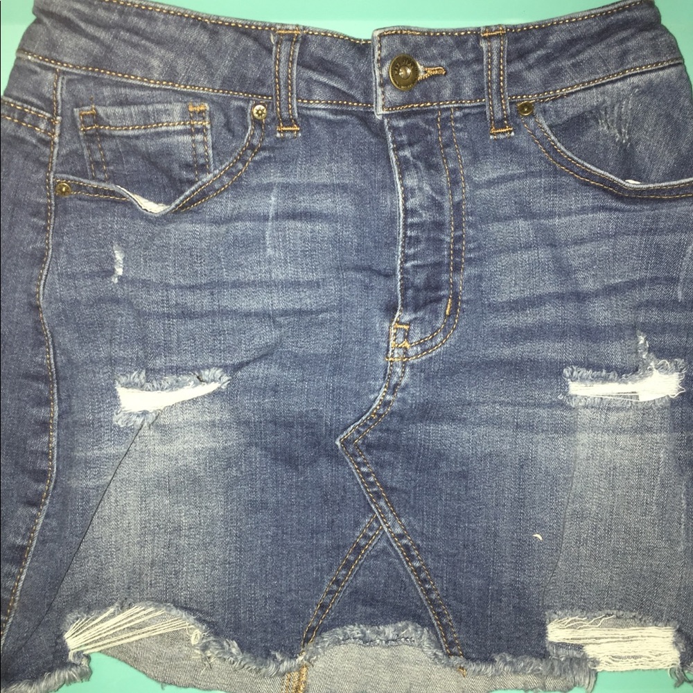 Denim skirt